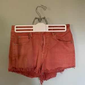 Orange shorts